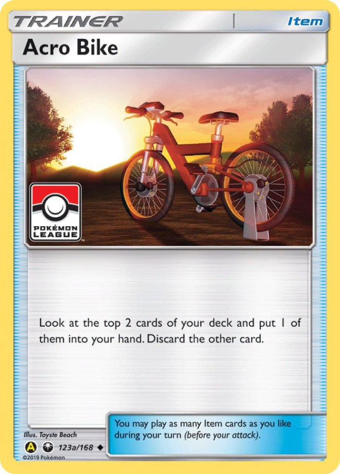 Carte Pokémon: Acro Bike [Vélo Cross]