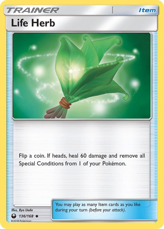 Carte Pokémon: Life Herb [Herbe Sauveuse]