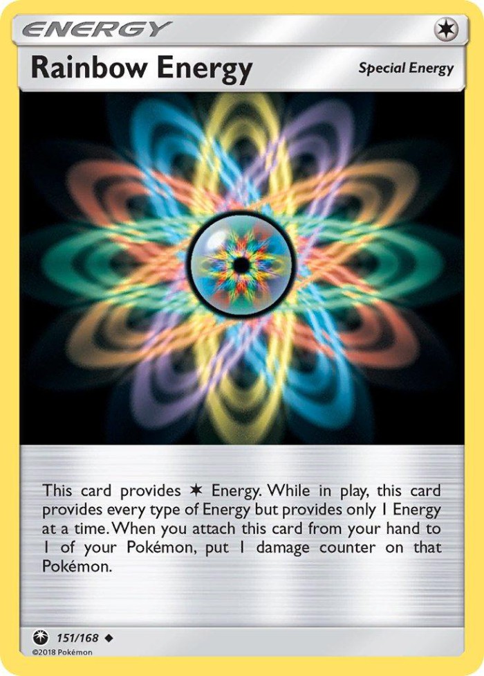 Carte Pokémon: Rainbow Energy [Énergie Multicolore]