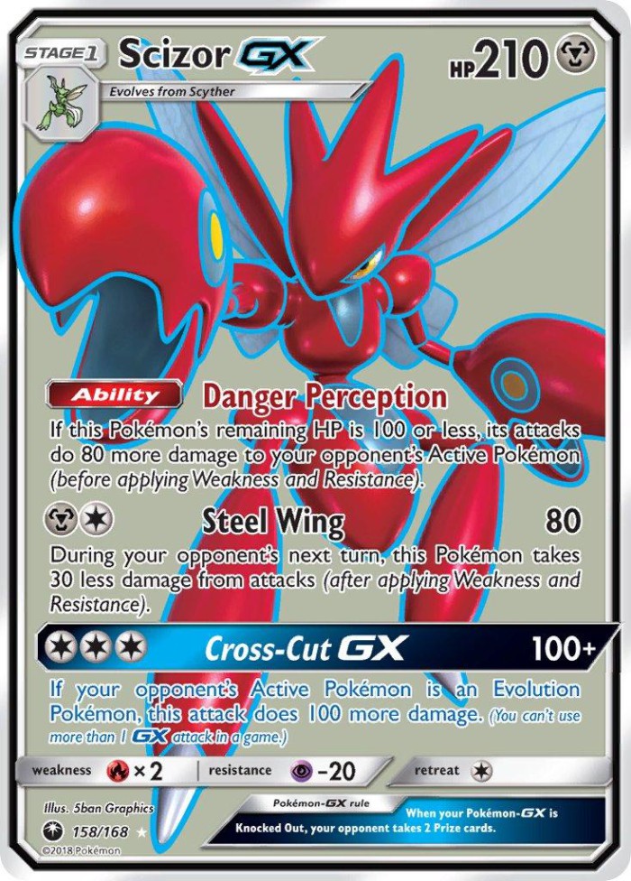 Carte Pokémon: Scizor GX [Cizayox GX]