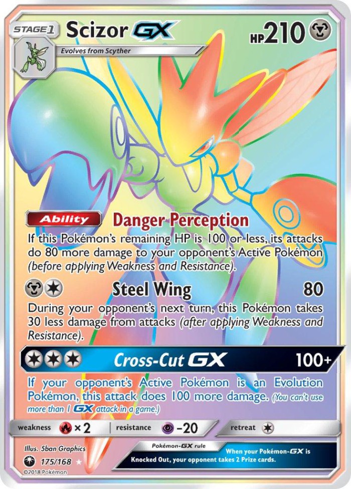 Carte Pokémon: Scizor GX [Cizayox GX]