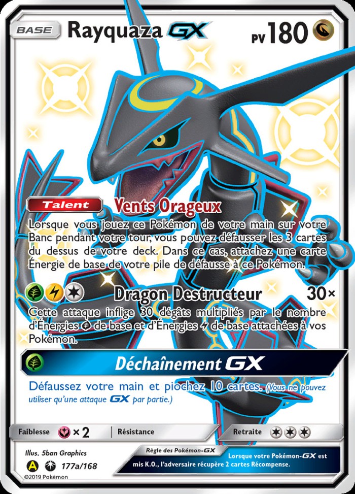 Carte Pokémon: Rayquaza GX [Rayquaza GX]