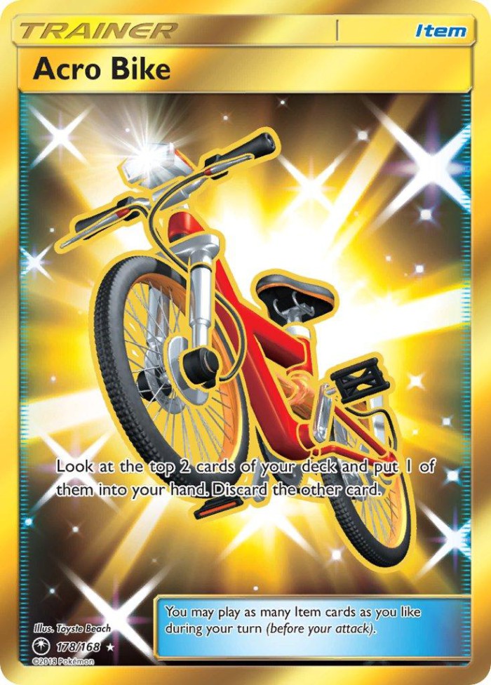 Carte Pokémon: Acro Bike [Vélo Cross]