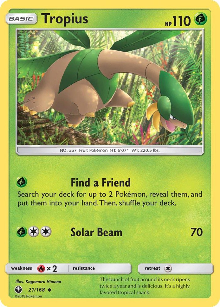 Carte Pokémon: Tropius [Tropius]