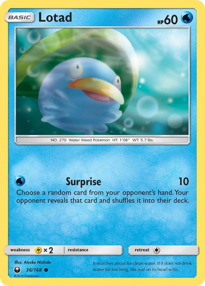 Carte Pokémon: Lotad [Nénupiot]