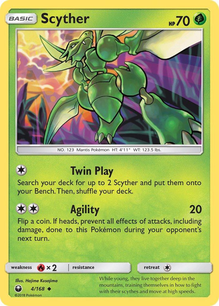 Carte Pokémon: Scyther [Insécateur]