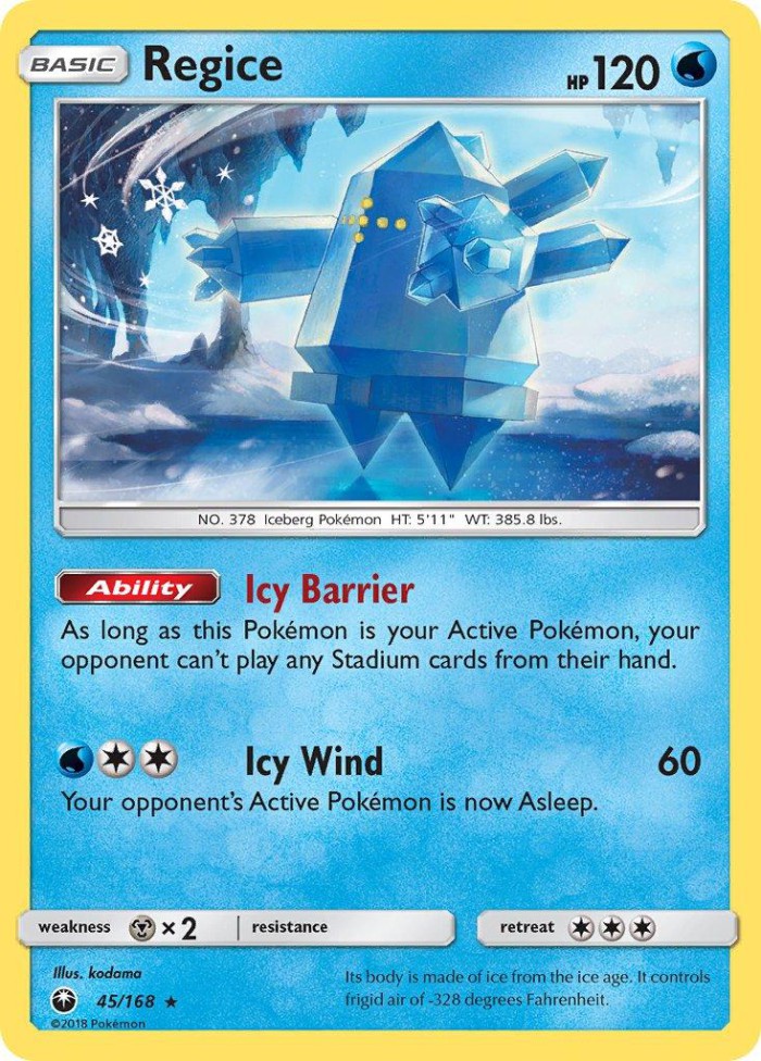 Carte Pokémon: Regice [Regice]