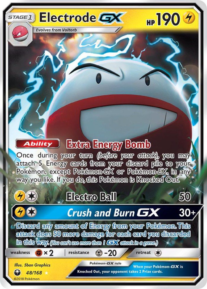 Carte Pokémon: Electrode GX [Électrode GX]