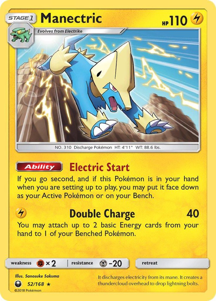 Carte Pokémon: Manectric [Élecsprint]