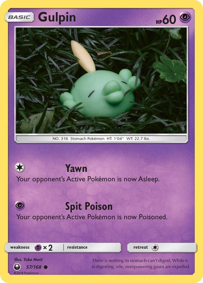 Carte Pokémon: Gulpin [Gloupti]