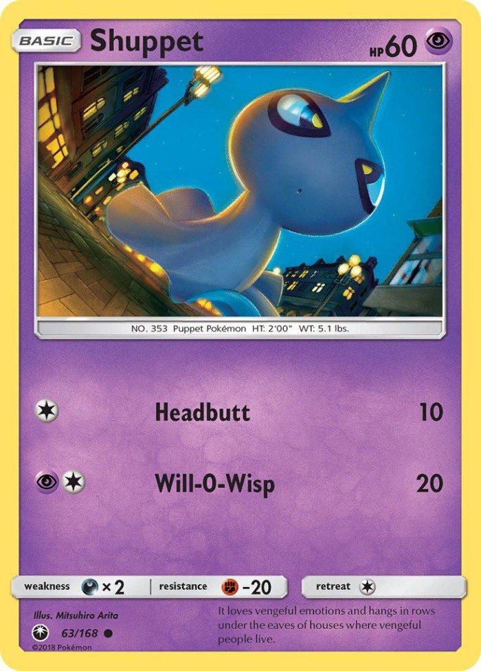 Carte Pokémon: Shuppet [Polichombr]