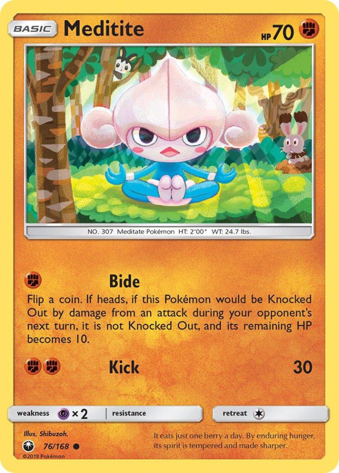 Carte Pokémon: Meditite [Méditikka]