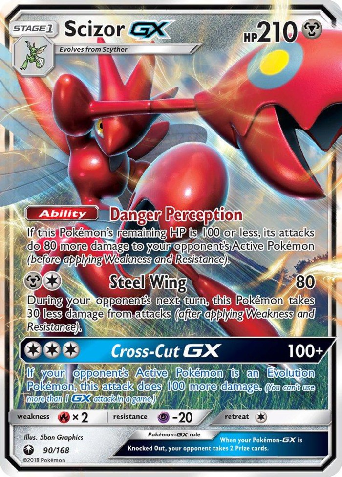 Carte Pokémon: Scizor GX [Cizayox GX]