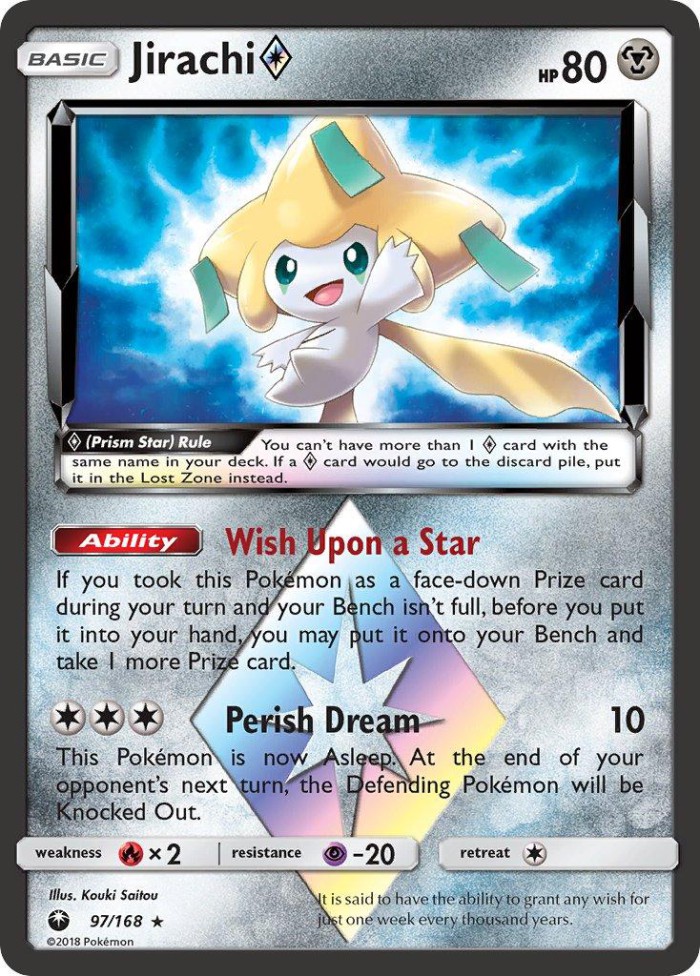 Carte Pokémon: Jirachi Prism Star [Jirachi Prisme Étoile]