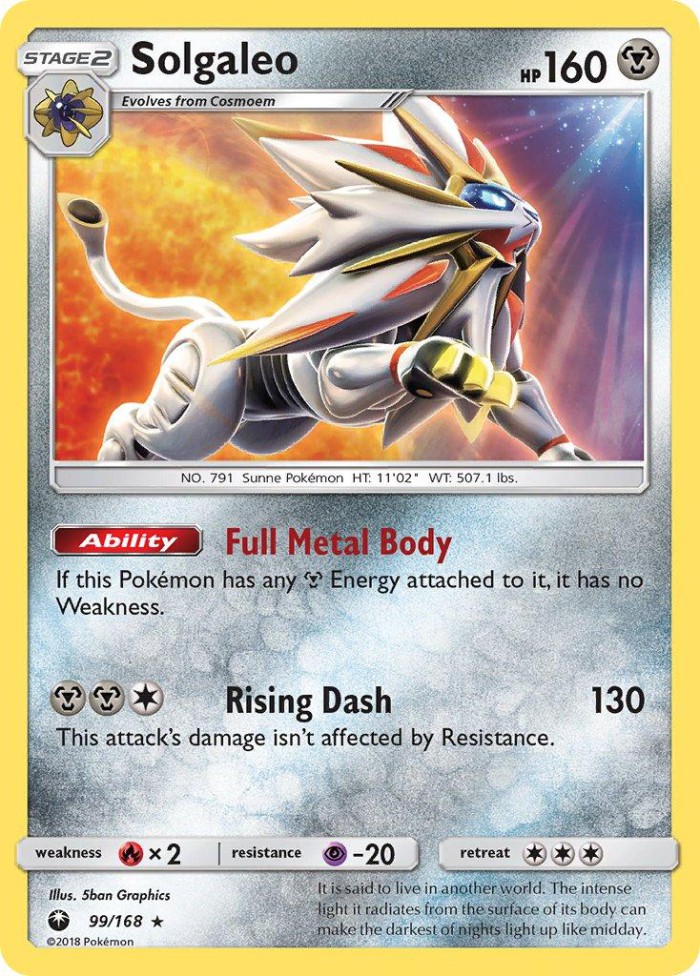 Carte Pokémon: Solgaleo [Solgaleo]