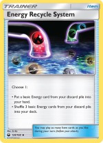 Carte Pokémon: Recyclage d'énergie