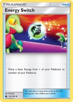 Carte Pokémon: Échange d'énergie