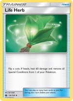 Carte Pokémon: Herbe sauveuse