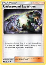 Carte Pokémon: Expédition Souterraine