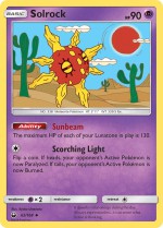 Carte Pokémon: Solaroc