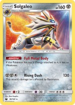 Carte Pokémon: Solgaleo