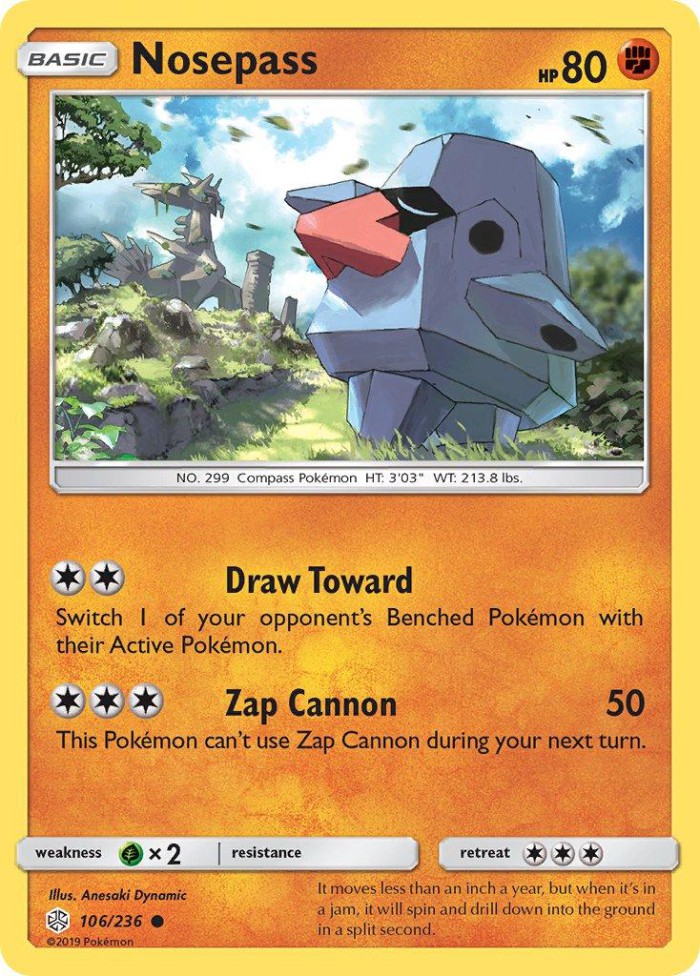 Carte Pokémon: Nosepass [Tarinor]