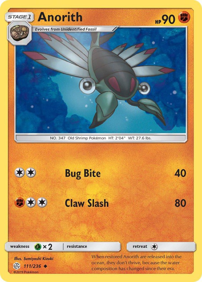 Carte Pokémon: Anorith [Anorith]