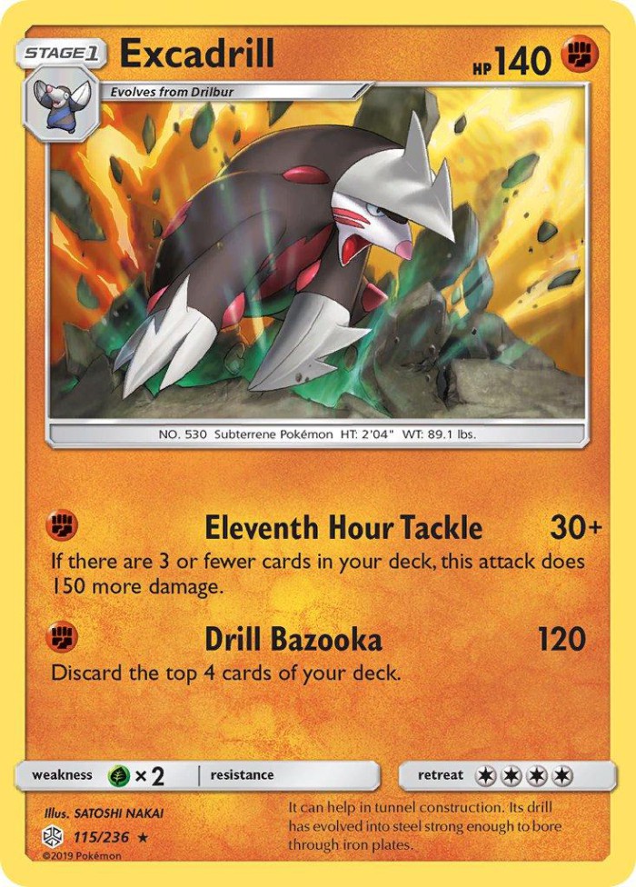 Carte Pokémon: Excadrill [Minotaupe]