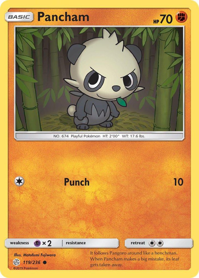 Carte Pokémon: Pancham [Pandespiègle]