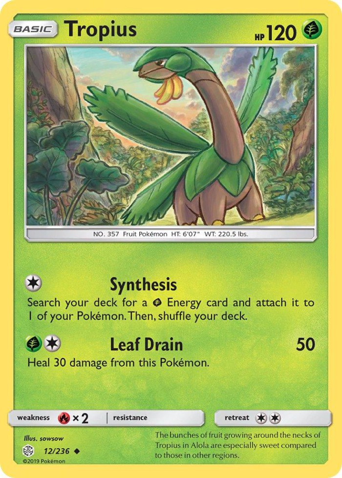 Carte Pokémon: Tropius [Tropius]