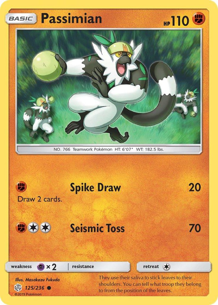 Carte Pokémon: Passimian [Quartermac]