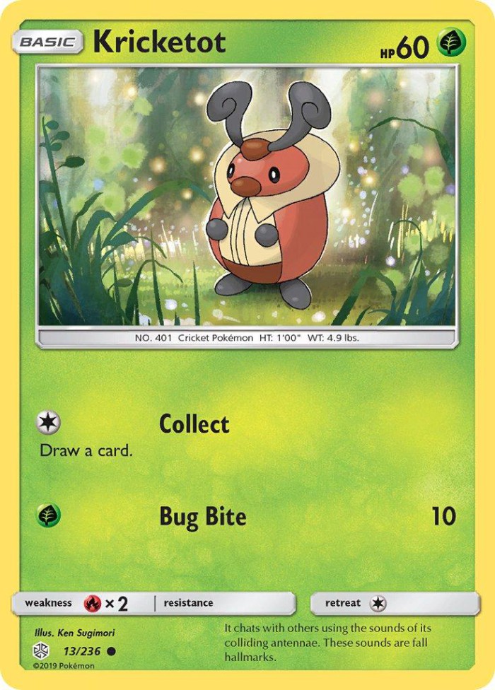 Carte Pokémon: Kricketot [Crikzik]