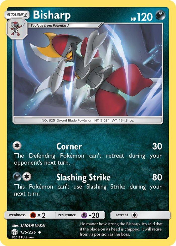 Carte Pokémon: Bisharp [Scalproie]