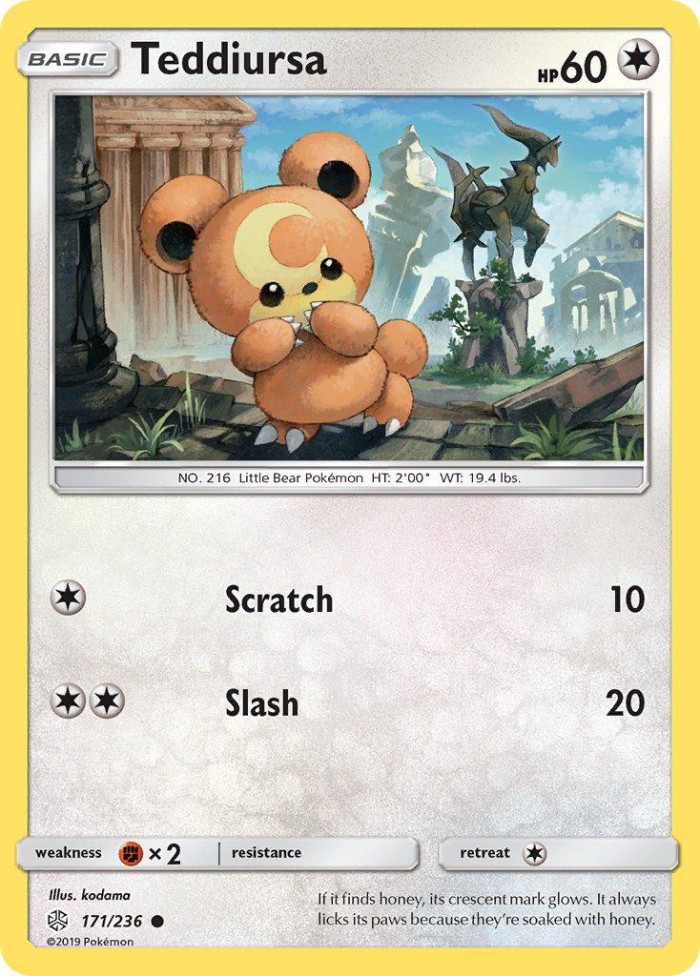 Carte Pokémon: Teddiursa [Teddiursa]