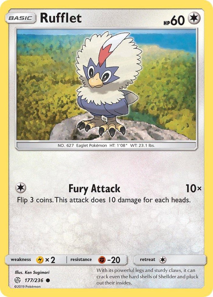 Carte Pokémon: Rufflet [Furaiglon]