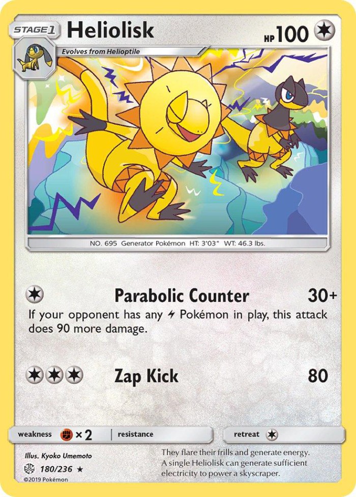 Carte Pokémon: Heliolisk [Iguolta]