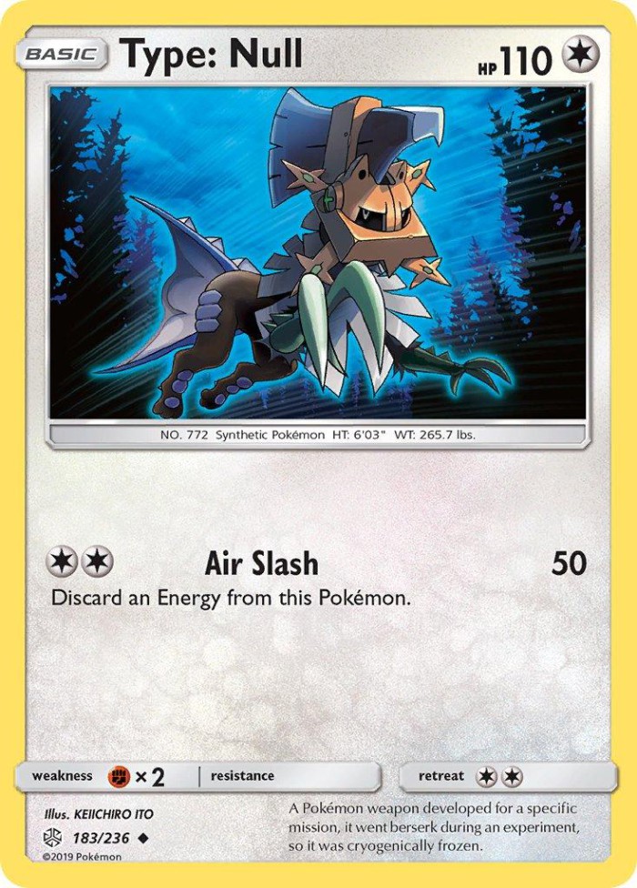 Carte Pokémon: Type: Null [Type:0]