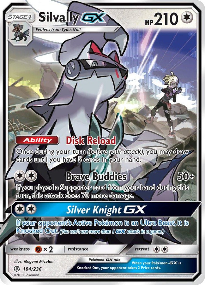 Carte Pokémon: Silvally GX [Silvallié GX]