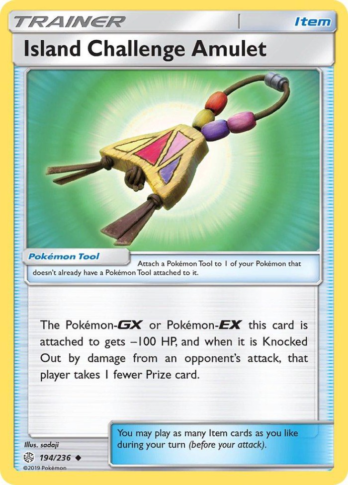 Carte Pokémon: Island Challenge Amulet [Amulette du Tour des Îles]