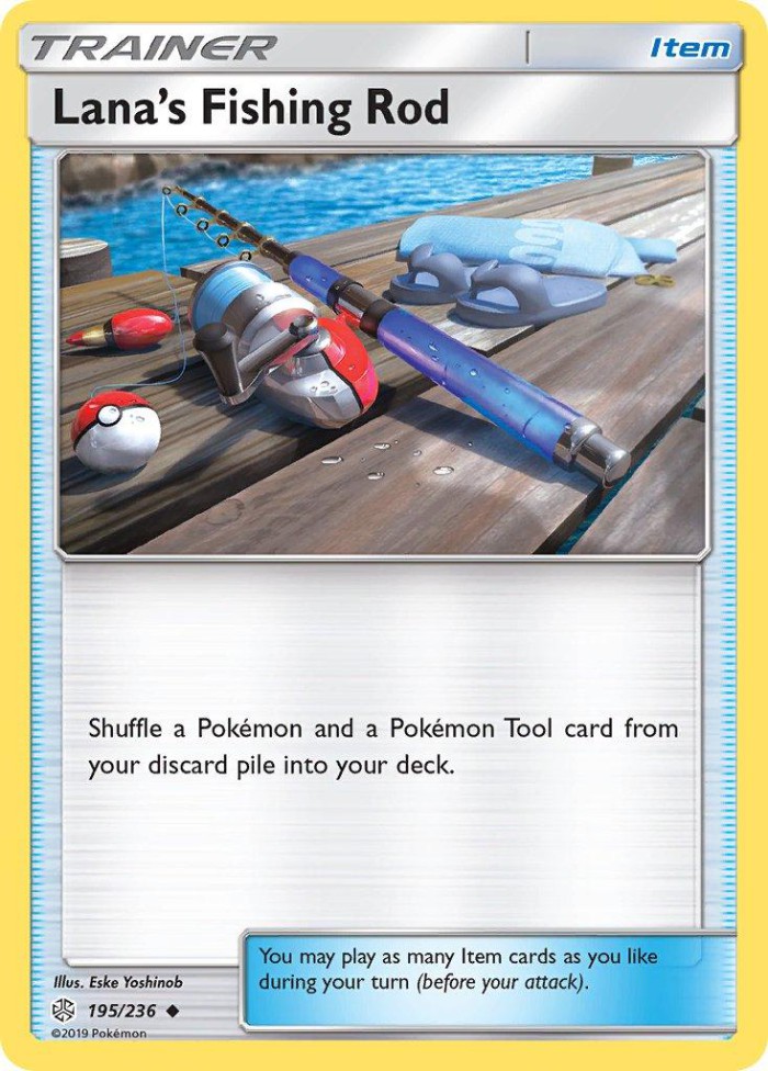 Carte Pokémon: Lana's Fishing Rod [Canne à Pêche de Néphie]