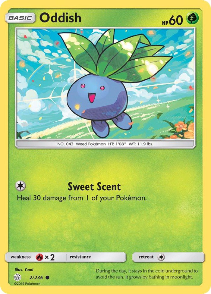 Carte Pokémon: Oddish [Mystherbe]