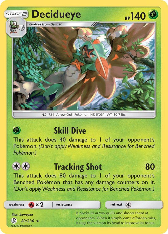 Carte Pokémon: Decidueye [Archéduc]