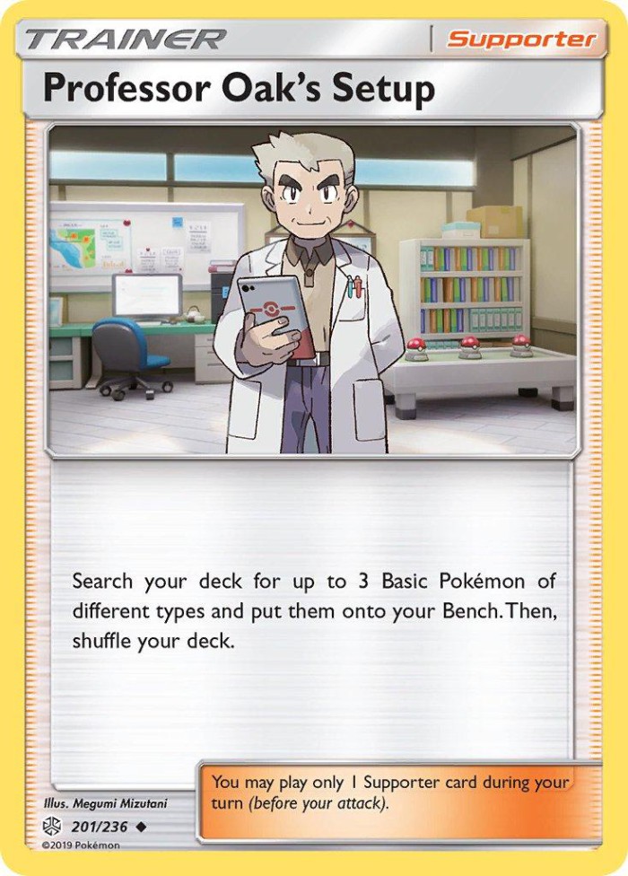 Carte Pokémon: Professor Oak's Setup [Installation du Professeur Chen]