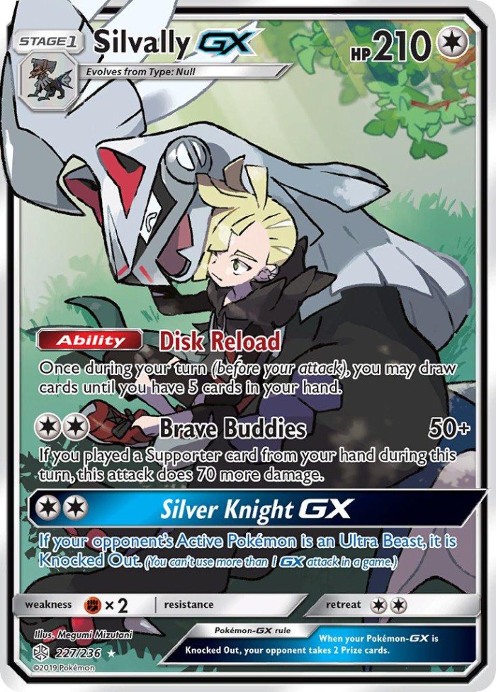 Carte Pokémon: Silvally GX [Silvallié GX]