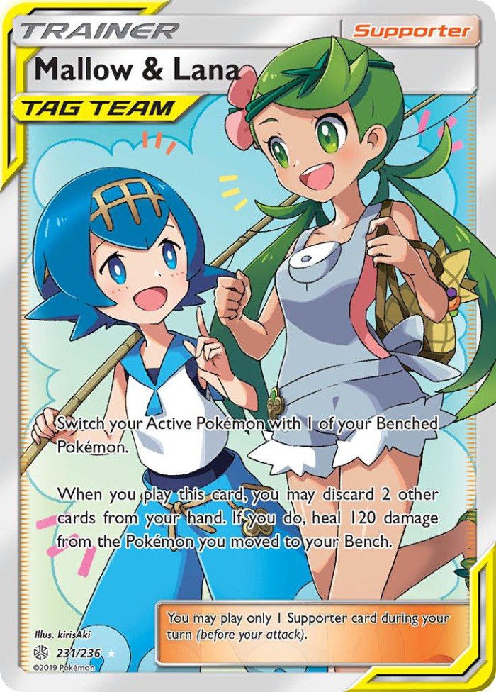 Carte Pokémon: Mallow & Lana [Barbara et Néphie]