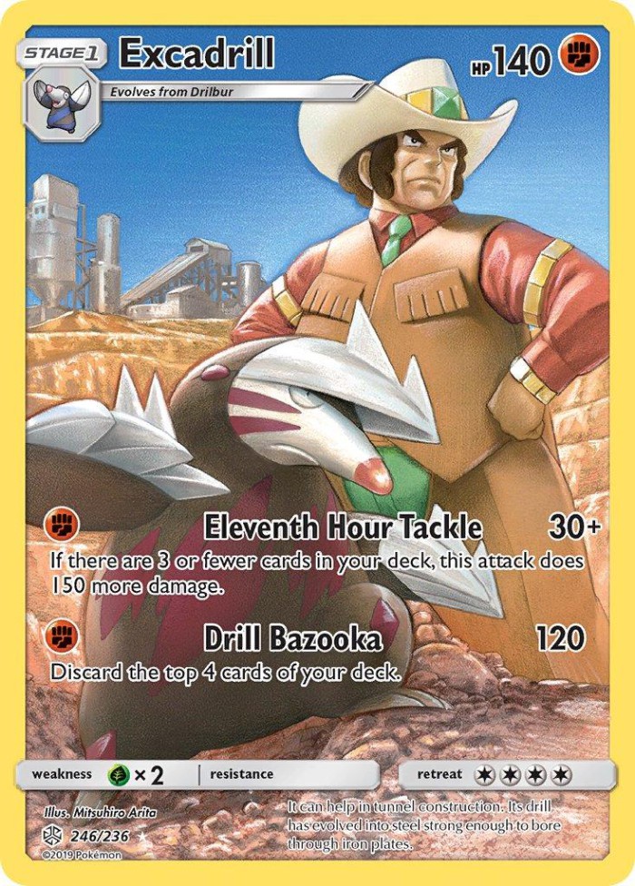 Carte Pokémon: Excadrill [Minotaupe]