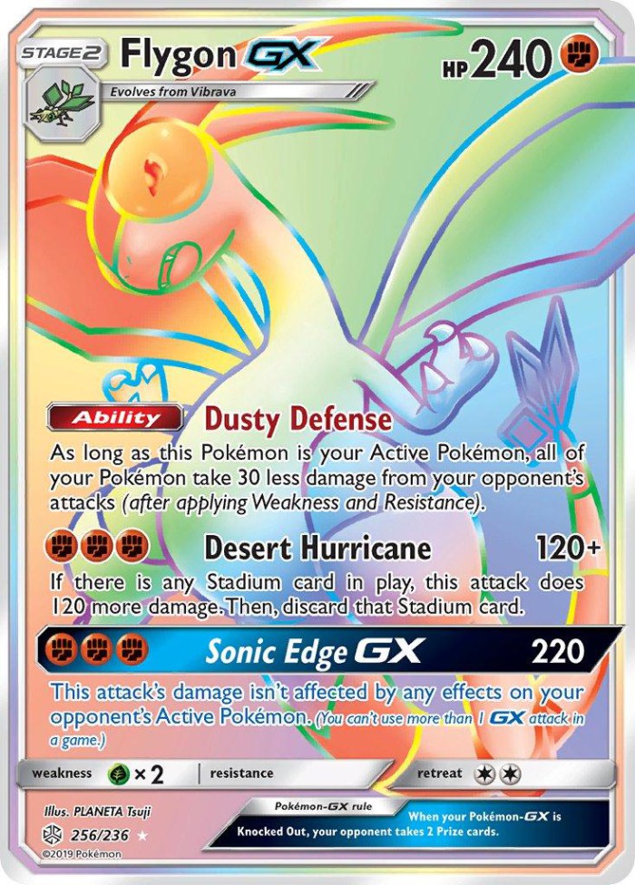 Carte Pokémon: Flygon GX [Libégon GX]