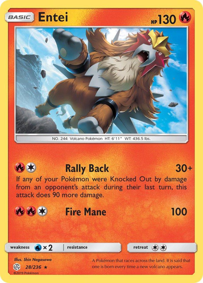 Carte Pokémon: Entei [Entei]