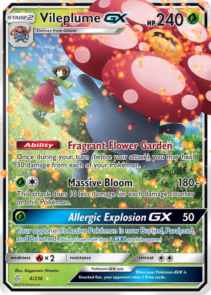 Carte Pokémon: Vileplume GX [Rafflesia GX]