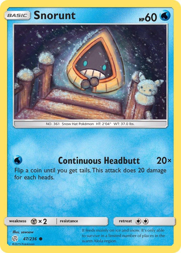 Carte Pokémon: Snorunt [Stalgamin]